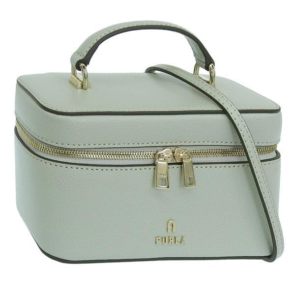[フルラ] バッグ レディース ショルダーバッグ ハンドバッグ 2WAY アウトレット ブランド レザー グリーン カメリア CAMELIA CROSSBODY VANITY CASE WE00361ARE000FEL00 [並行輸入品]