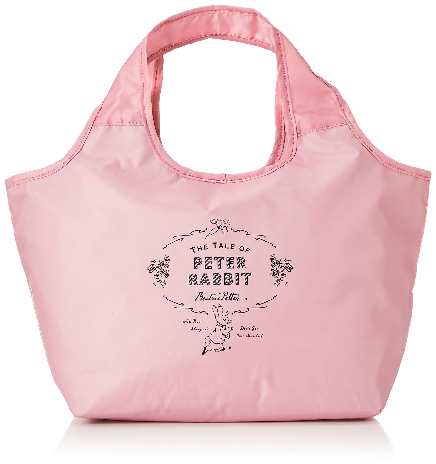 [PETER RABBIT(TM) ピータ―ラビット(TM)] ハンドバッグ 軽量 保温保冷折りたたみエコバッグ M 0637-000 ピン??