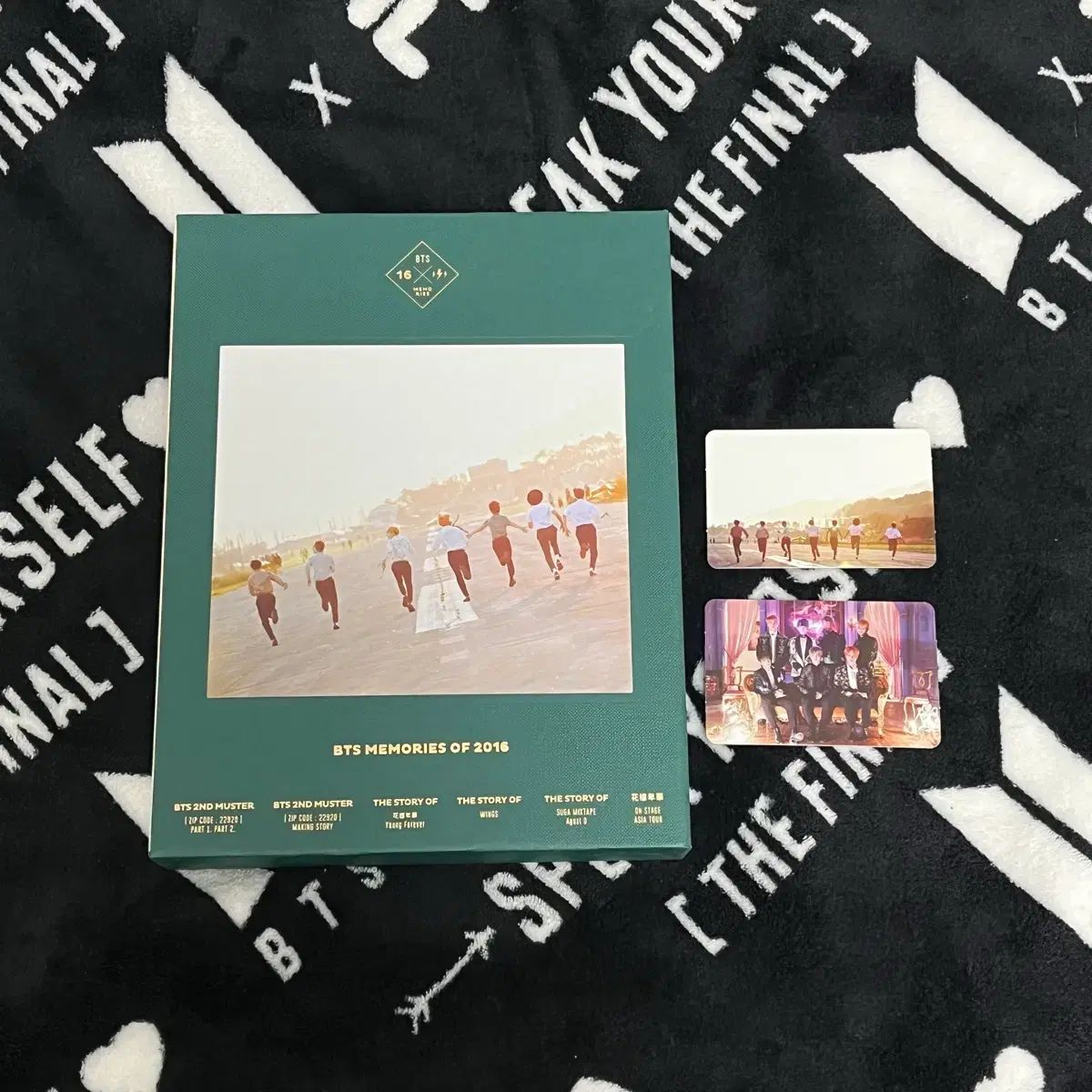 BTS 2016 メモリーズ トレカ DVD BTS MEMORIES POCA