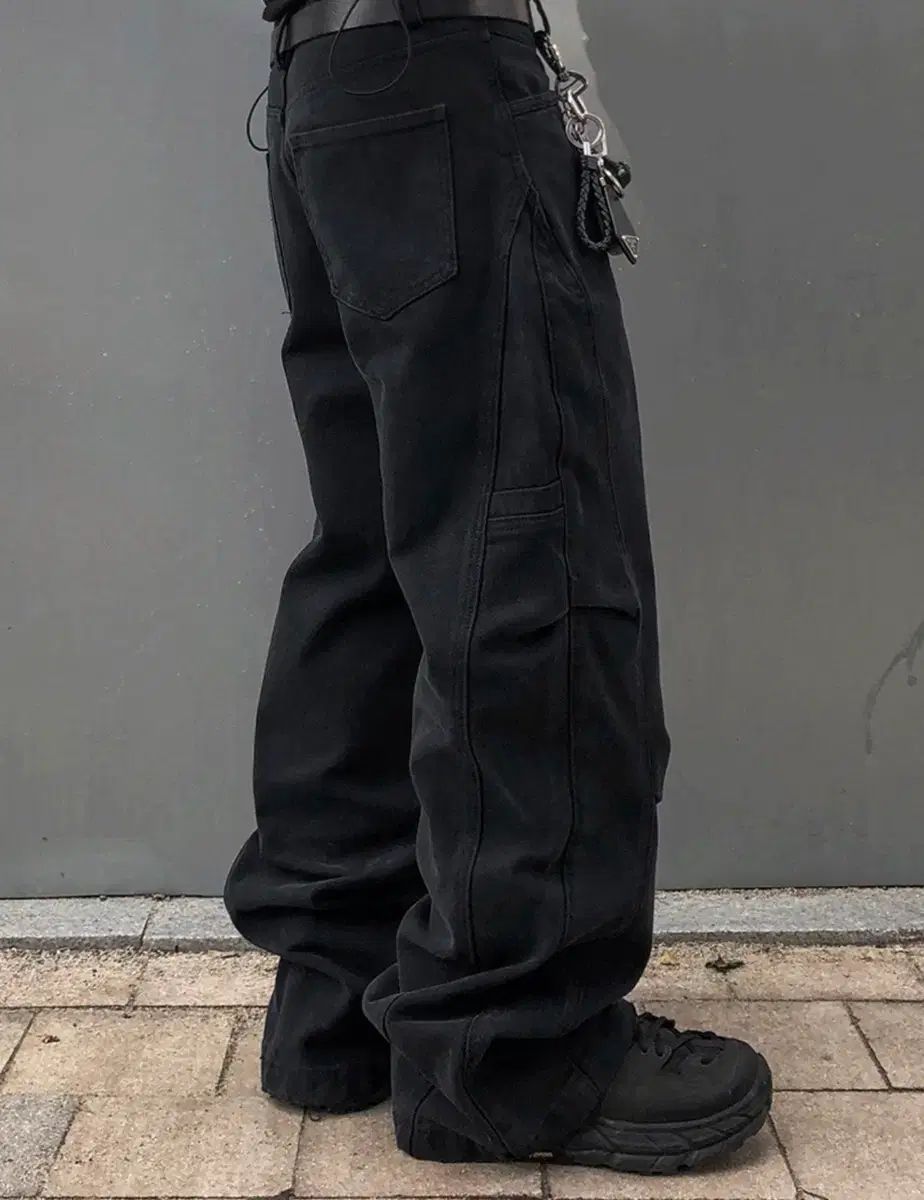 ベストセラー ダッチ ドット パンツ ブラック M
