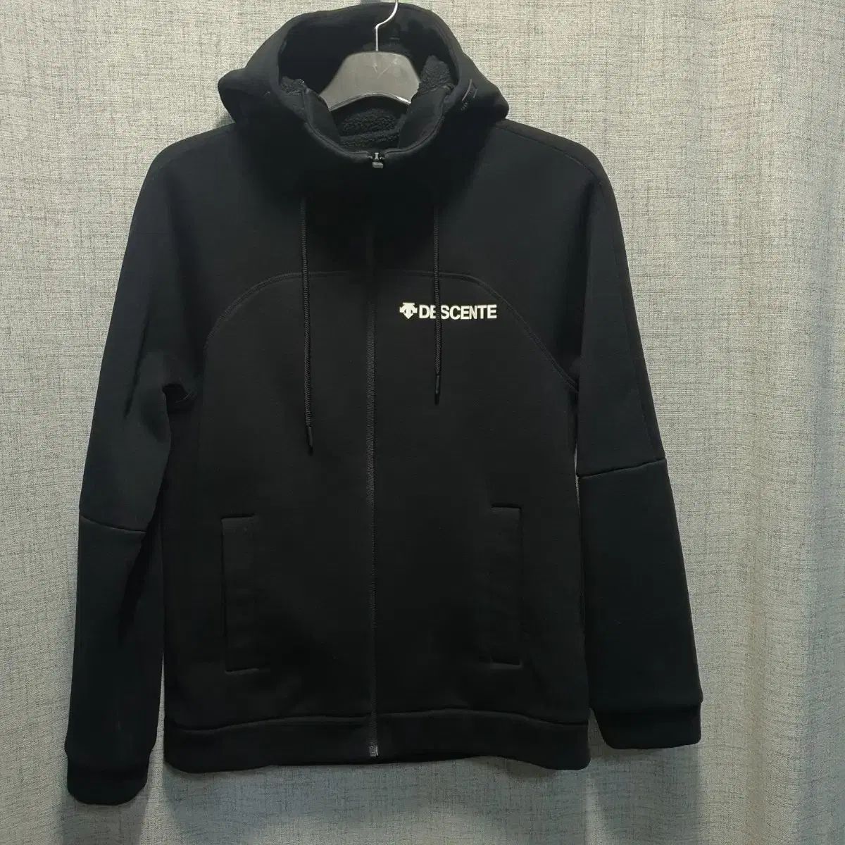 DESCENTE メンズ フードジップアップ 起毛 M