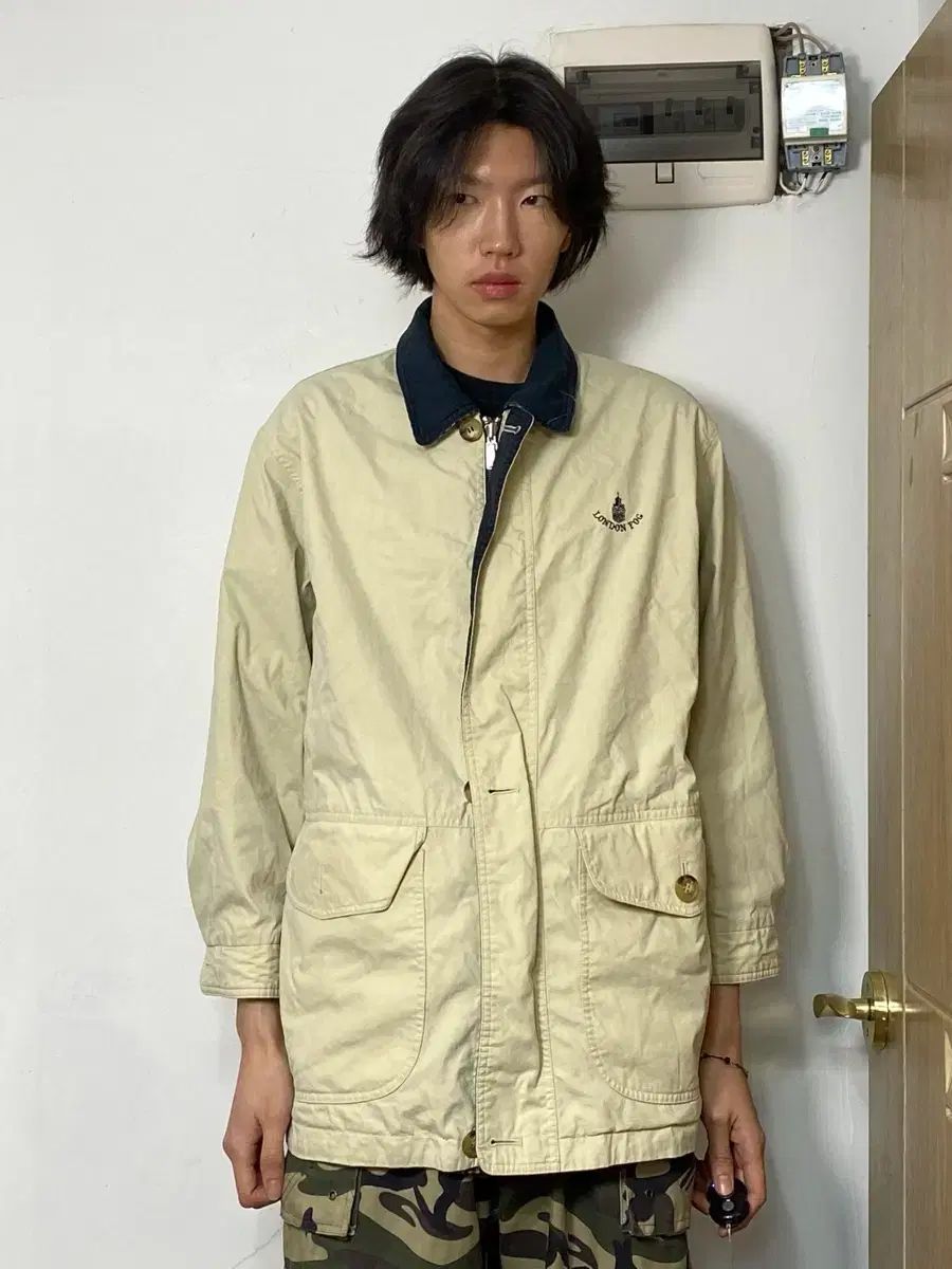 ロンドン フォグ リバーシブル ブルゾン ジャケット M
