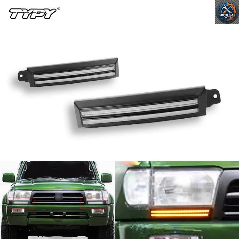 トヨタ 4ランナー 1996 - 02 DRL フォグランプ ウインカー付き LED デイタイムランニングライト
