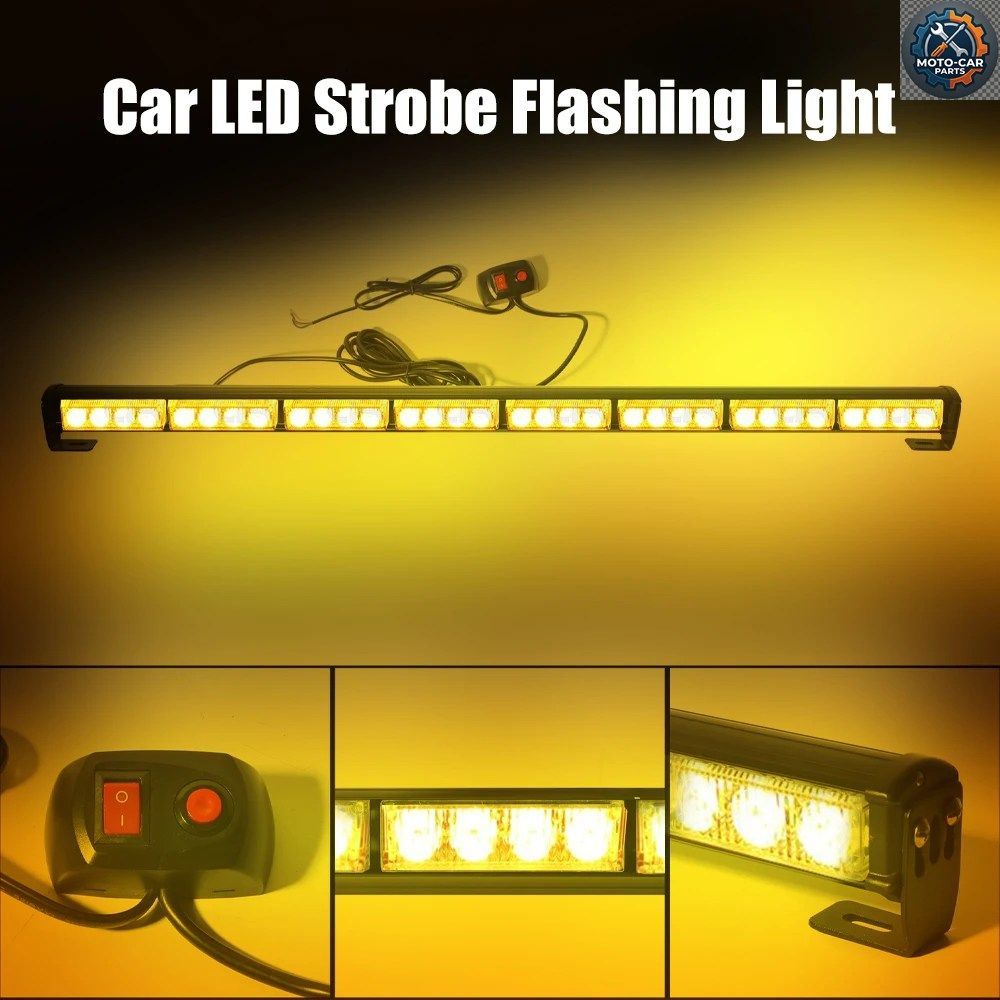 高出力LEDストロボライト 車用警告灯 LEDライトバー LEDライト KF-L3033