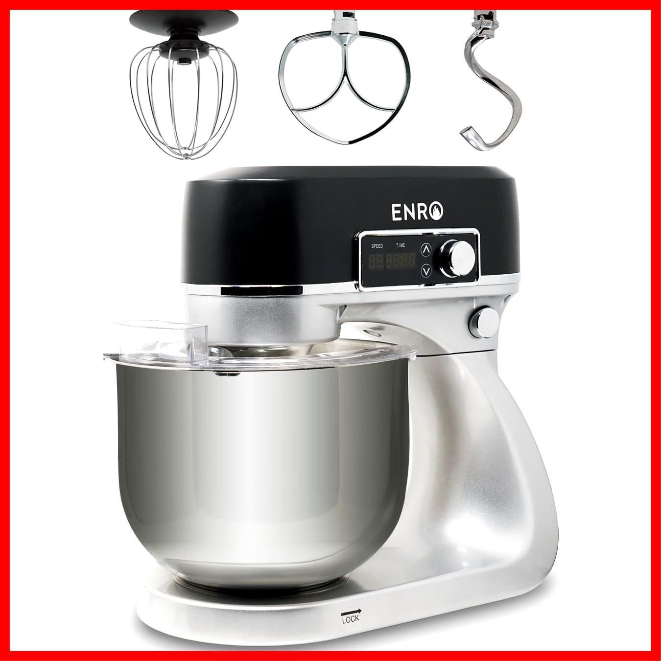 【特価商品】スタンドミキサー ENRO 料理の幅が広がる キッチンがあなたの遊び場