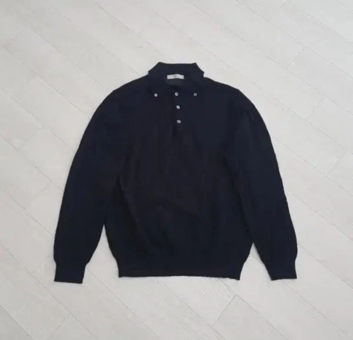 ゼニア (ZEGNA) ニット ネイビー (カシミア 30 / ウール 70)