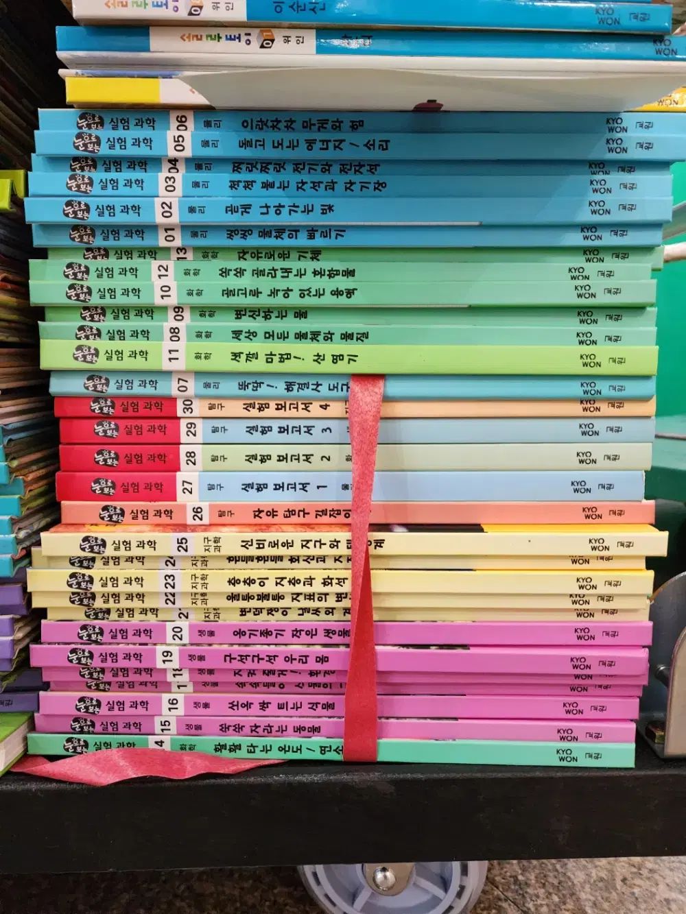 目で見える実験科学 Kyowon All Story 30巻 セット 子供向けの本