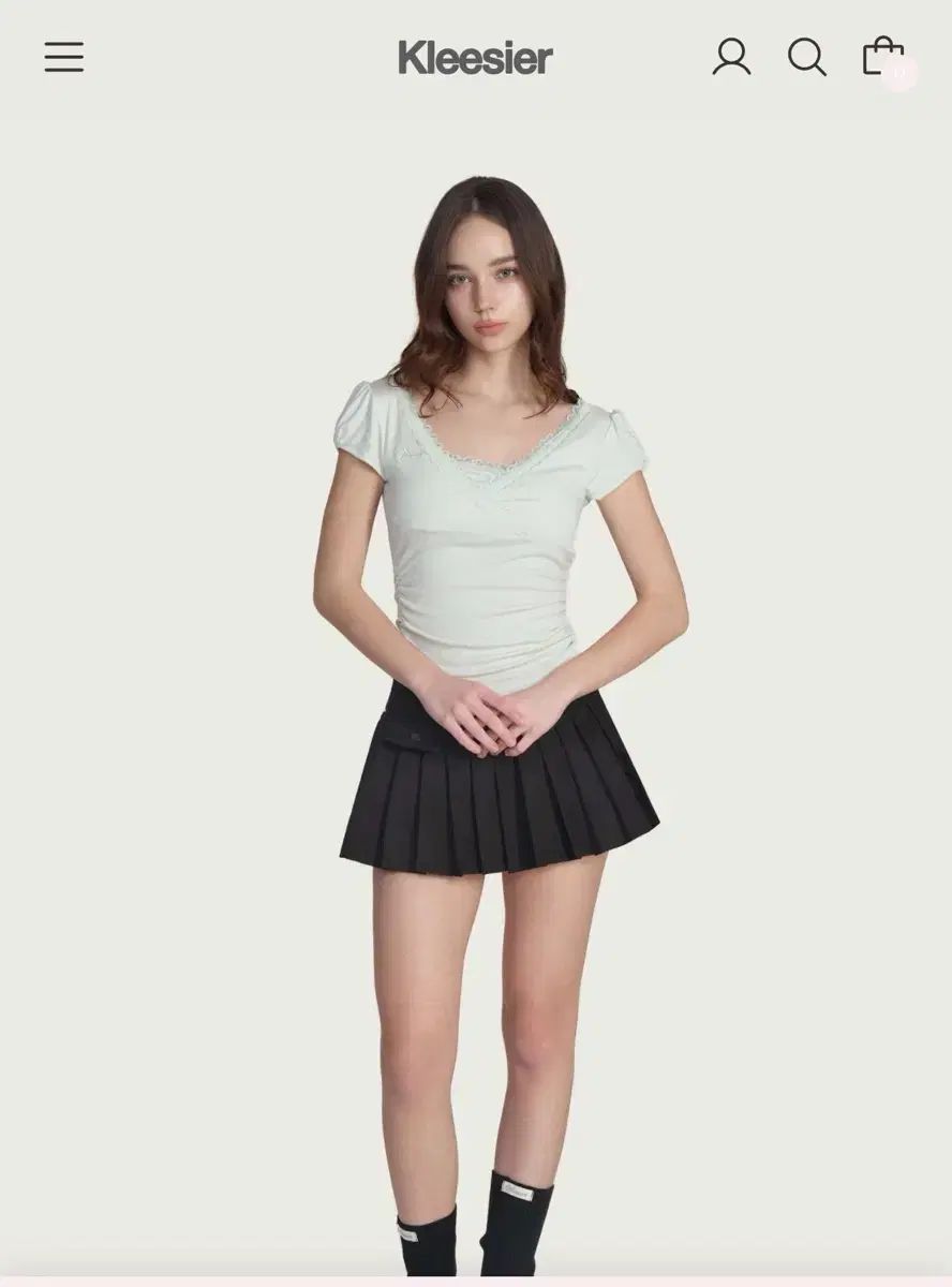 クリッシーア VIVIEN レース トップス ビビアン レース トップス ミント