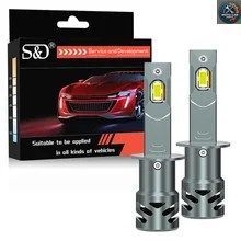 H1 H3 LEDバルブヘッドライトランプ 25000LM 6500K H4 H7 H11 CSP 12V 36V スーパーハイ/ロービーム銅管フォグランプ