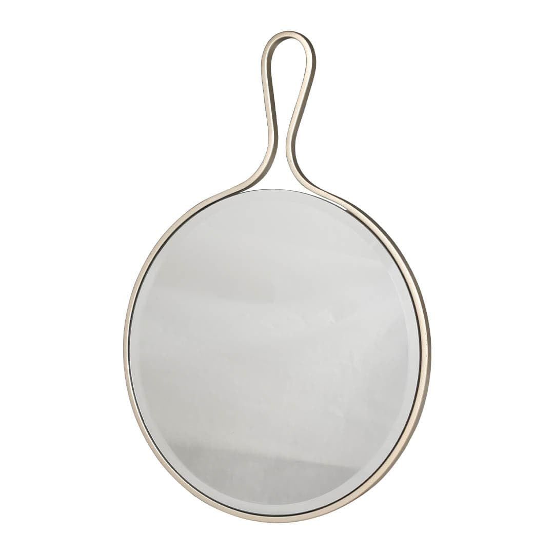 ダルトン(Dulton) 鏡 ミラー アイアン シンプル 高さ440mm 幅305mm 奥行12mm RNJ-0805 WALL MIRROR WITH BEVELED EDGE