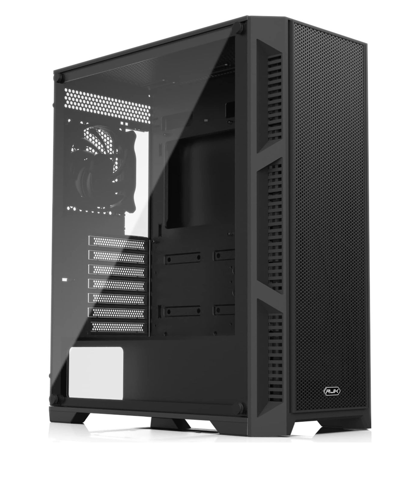 RAIJINTEK ライジンテック PCケース ARCADIA III PCケース ミドルタワー ATX対応 強化ガラス採用 120mmファン1基を搭載 (0R20B00224)