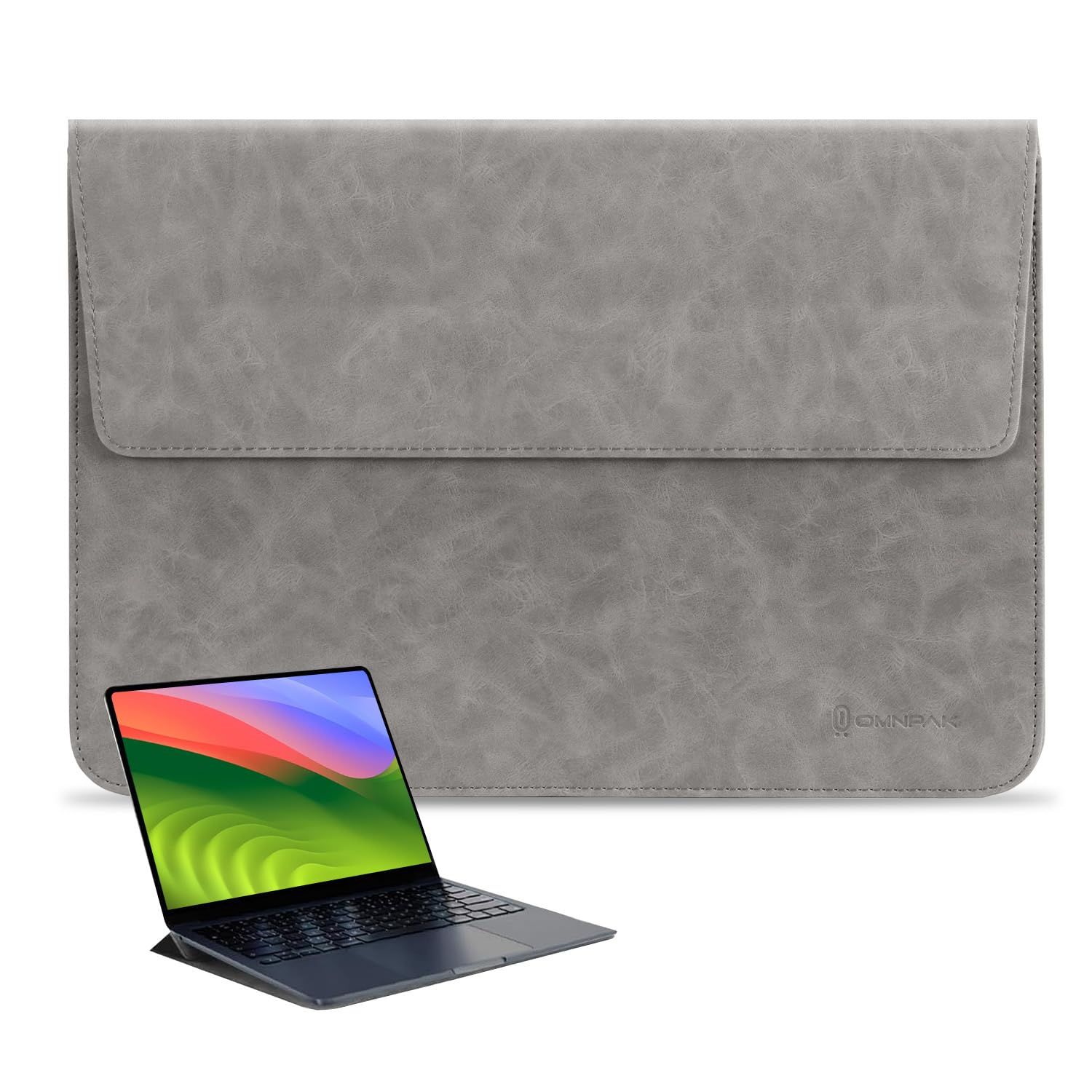 Omnpak 折り畳み式pcスタンド 13-13.6インチ MacBook Air M4/M3/M2/M1 2025-2018/13インチ MacBook Pro M4/M3/M2/M1 PRO/MAX 2024-2016 pcスタンド 13-13.3インPC