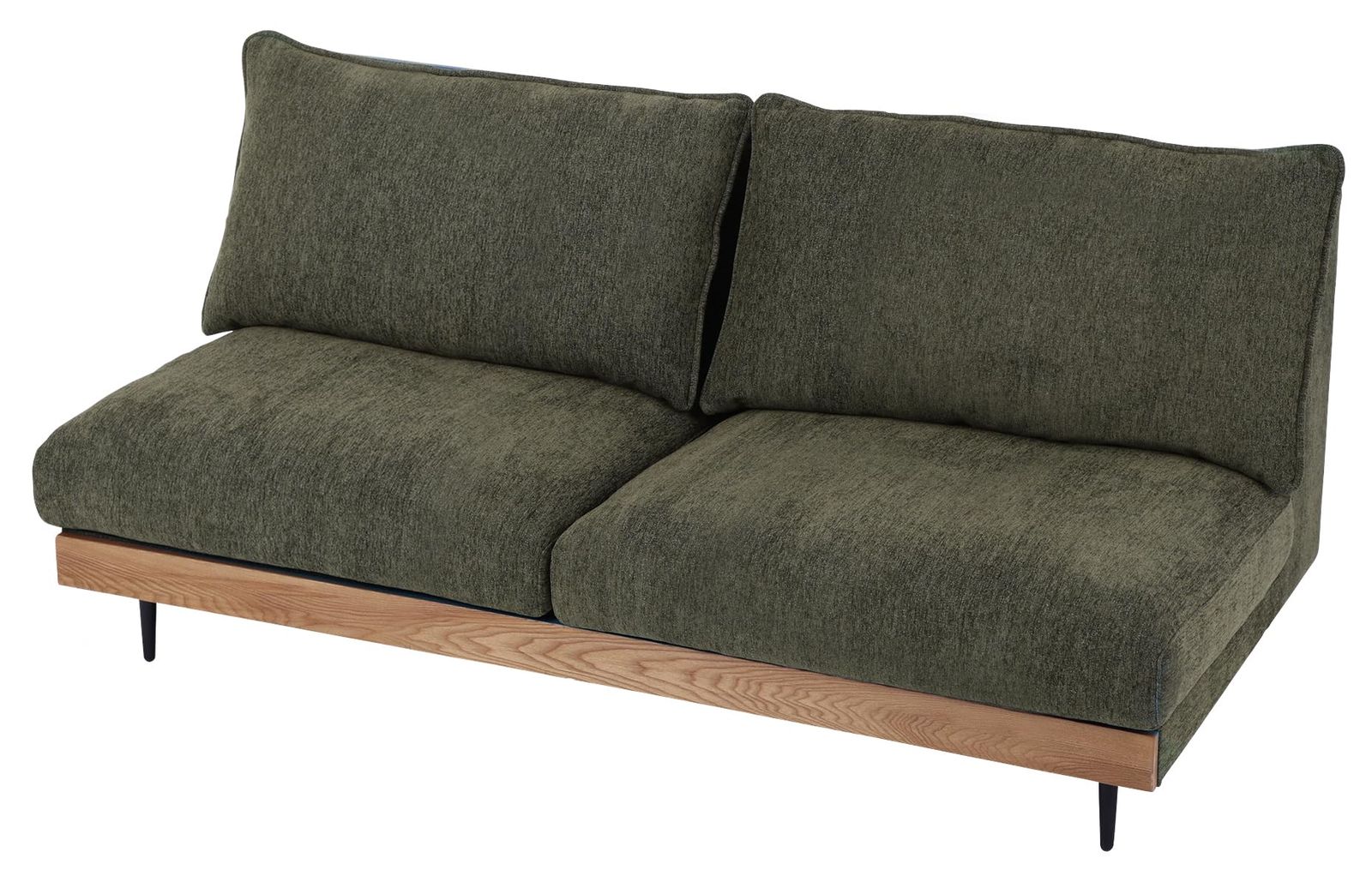 関家具(Sekikagu) ソファ グリーン 幅:180 (cm) アリシア フェザー 背もたれ宮付き 358337