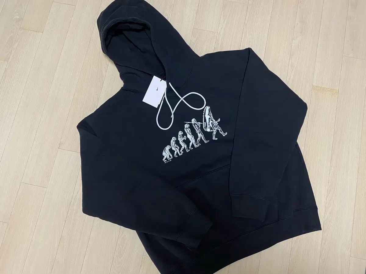 NIKE ナイキ スニーカー EVOLUTION 起毛 フード ブラック/XL