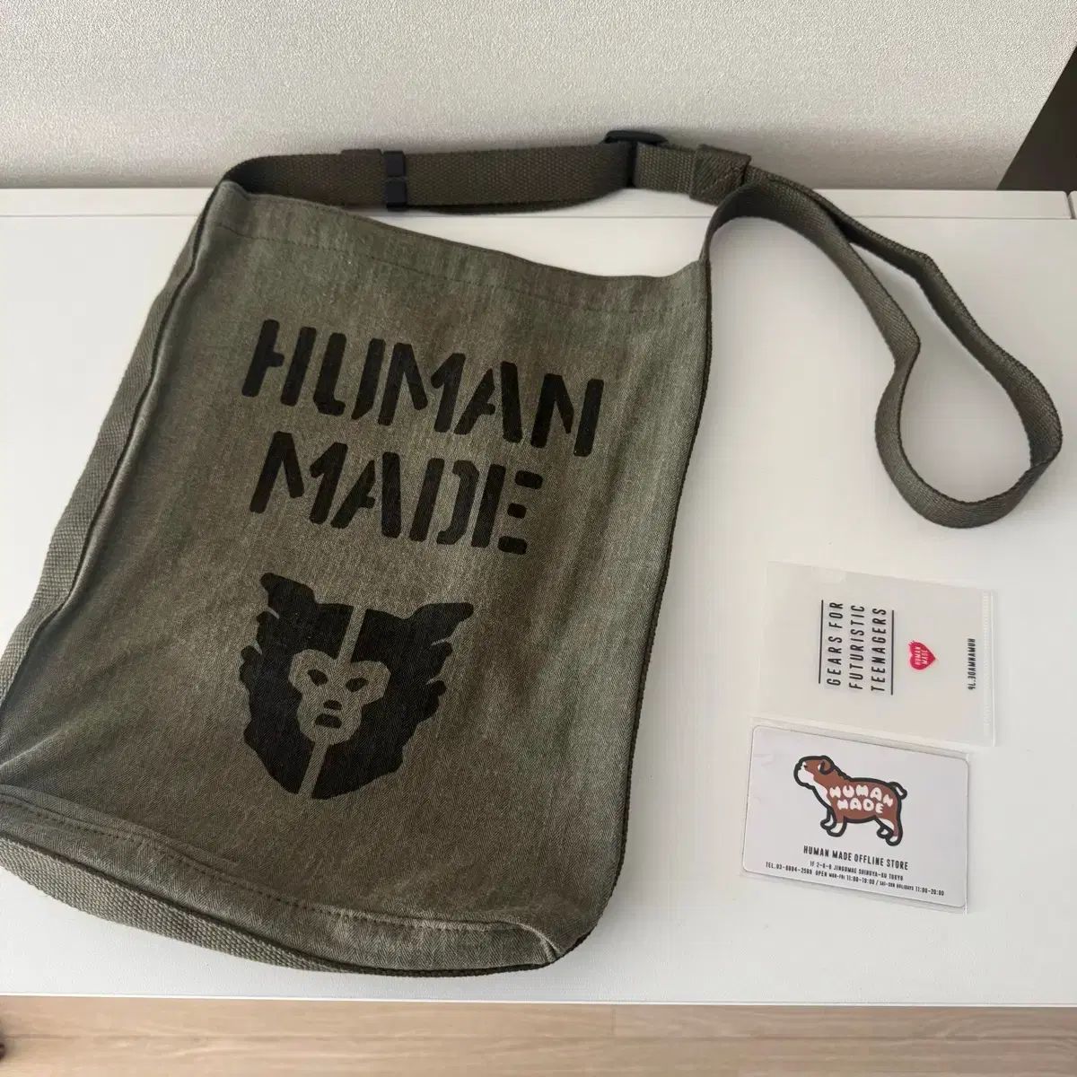 新品/ HUMAN MADE ヒューマンメイド ショルダーバッグ-通販のアイリス 