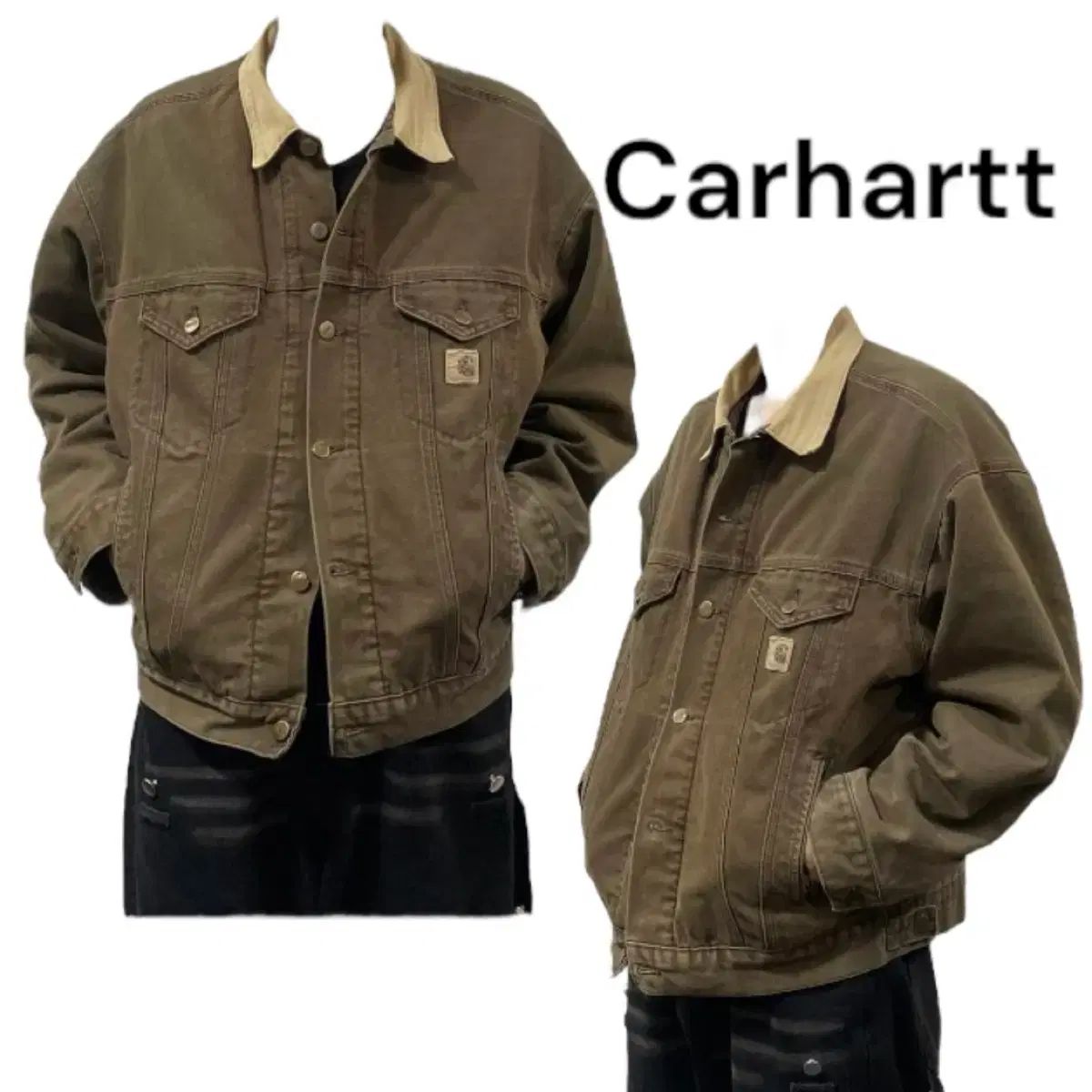 90s OG Carhartt カーハート j10 ジーン トラッカー ジャケット XL
