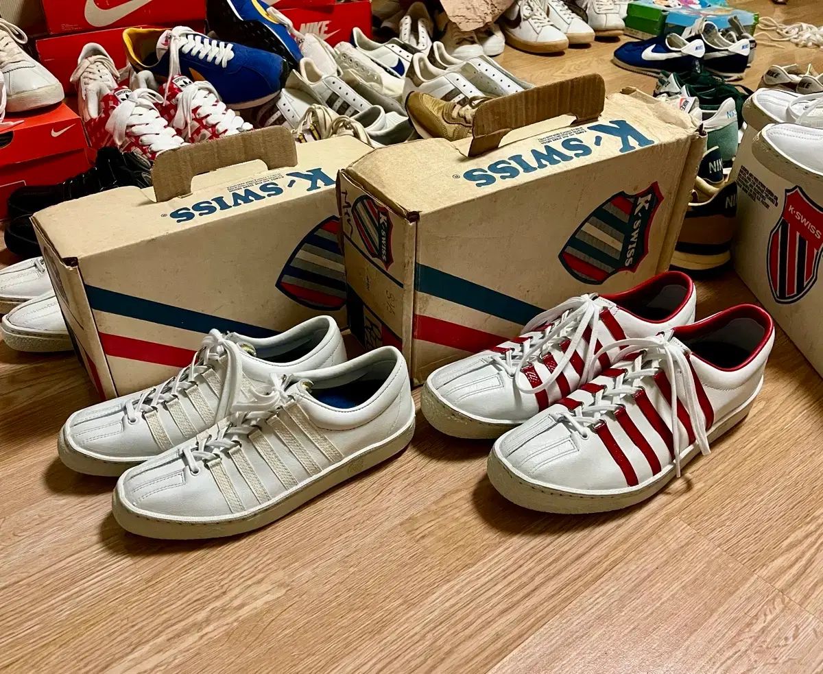 90s K-SWISS(ケースイス) 265 / 235 新品 スニーカー
