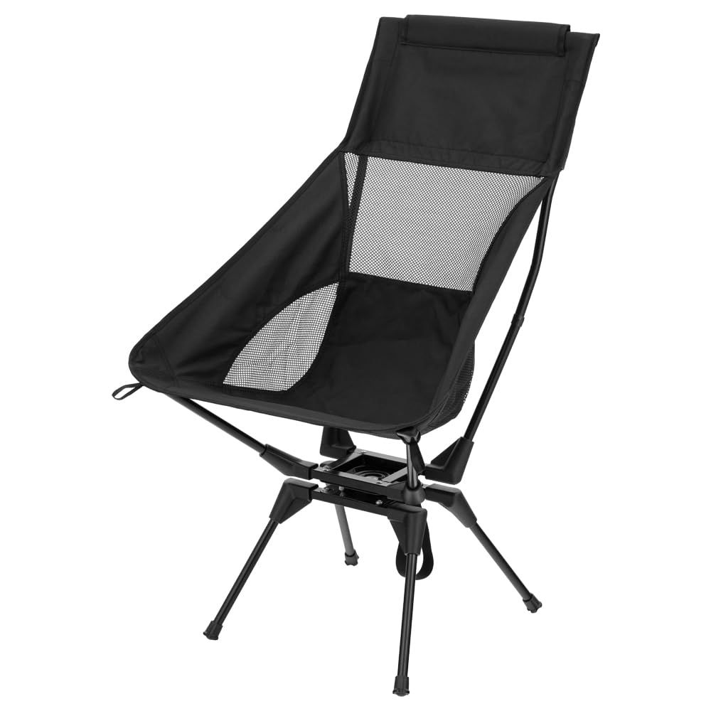 武田コーポレーション チェア・椅子・一人掛け ブラック 58.5×66×96cm ハイバックローテートチェア HRC26-58BK