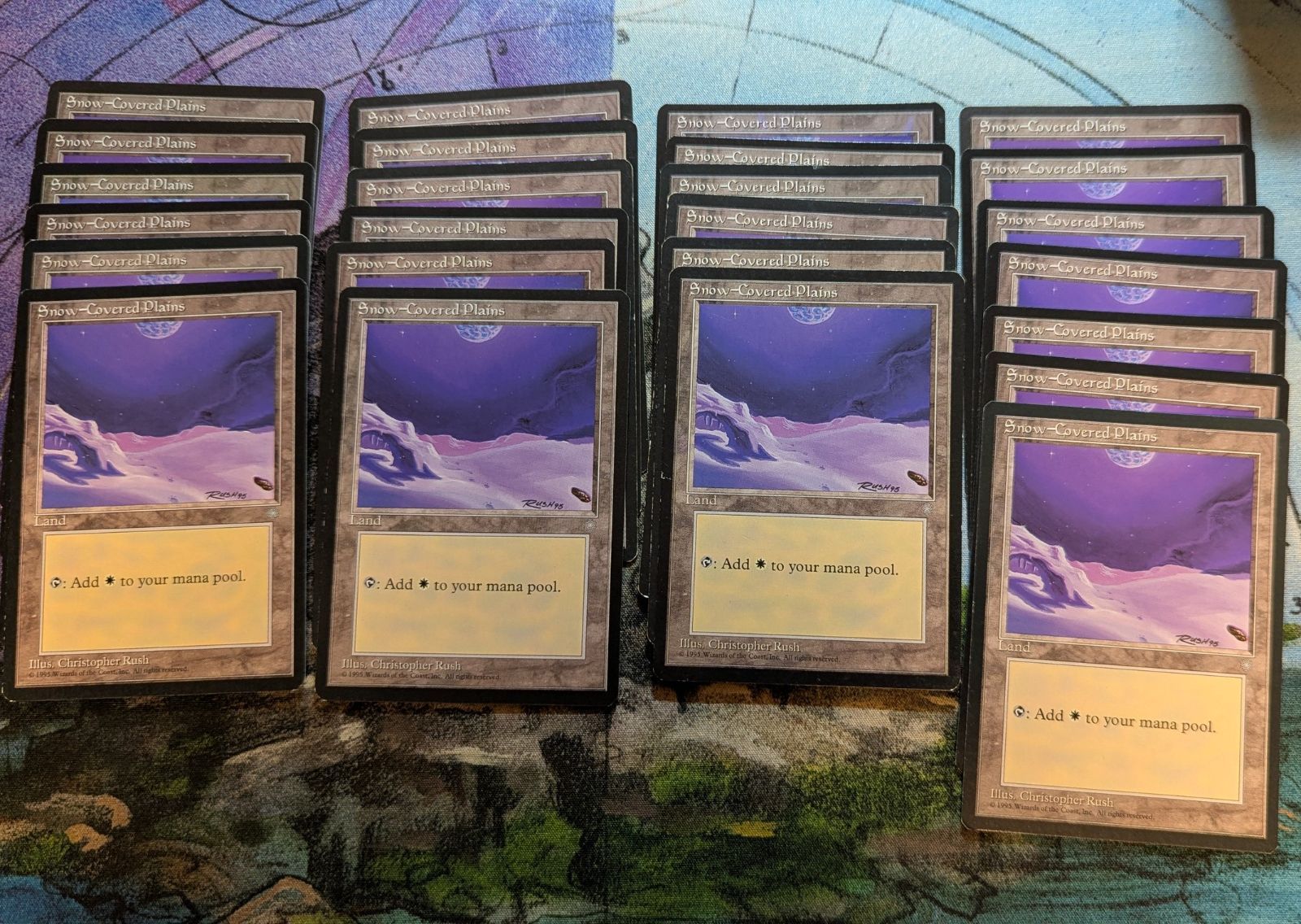 MTG 冠雪の平地 アイスエイジ 25枚 まとめ売り - メルカリ