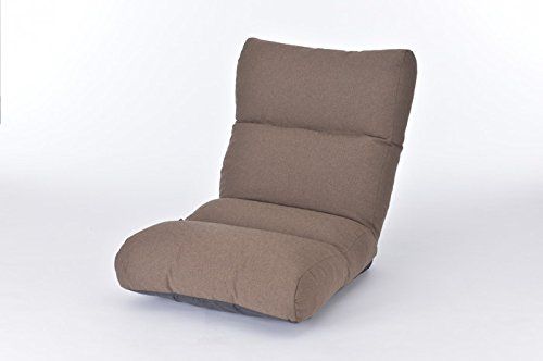 イノアックリビング ソファベッド モカブラウン 幅63×奥行86~130×高さ25~71cm 日本製 3WAY