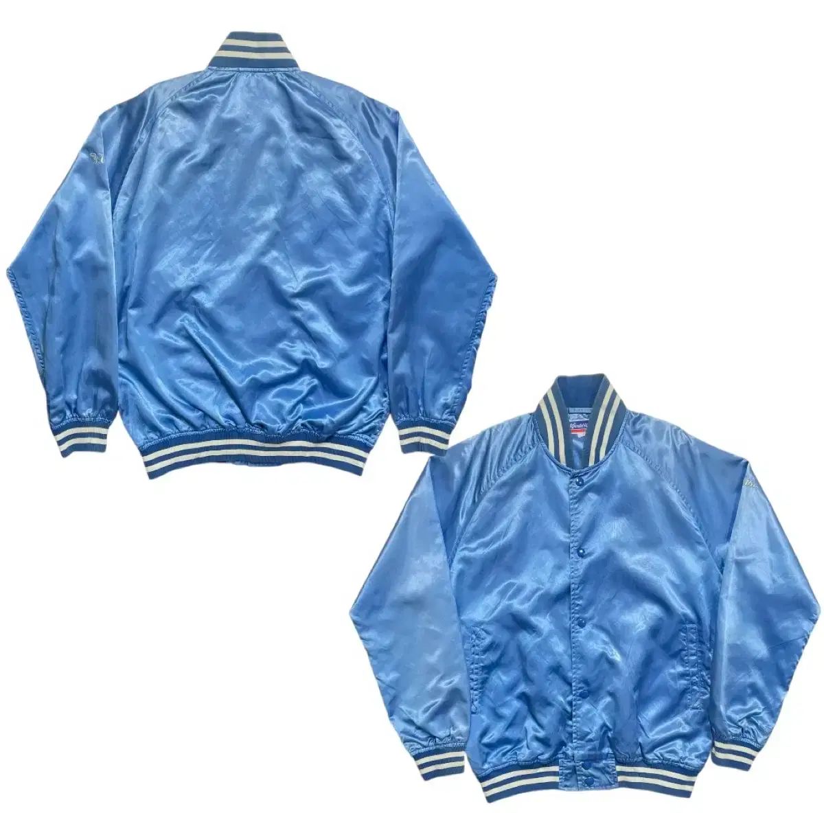 ミズノ 光沢 スカイブルー ベースボール(野球) ジャケット COACHジャケット M