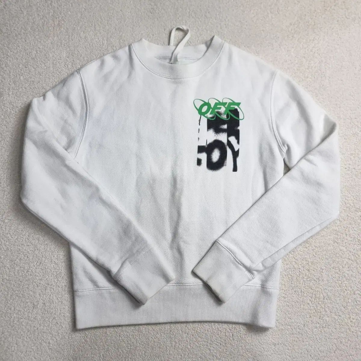 OFF WHITE オフホワイト スウェットシャツ xs
