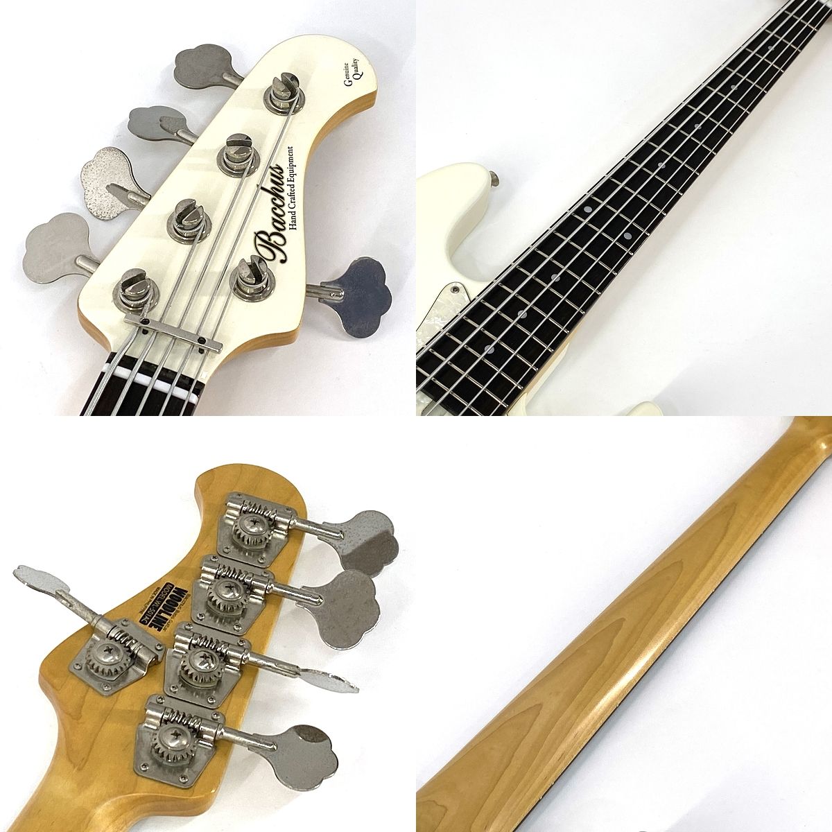 Bacchus バッカス WL-501AC SWH WOODLINE ウッドライン 5弦 多弦