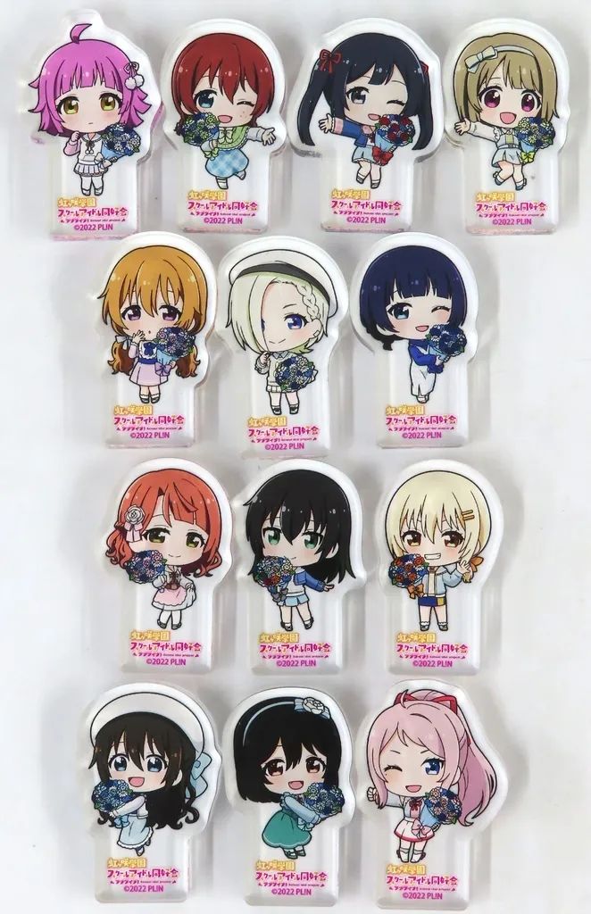 【中古】アクリルスタンド・アクリルパネル 全13種セット 「ラブライブ!虹ヶ咲学園スクールアイドル同好会 アクリルブロック フラワー デフォルメ ver」 6,536円