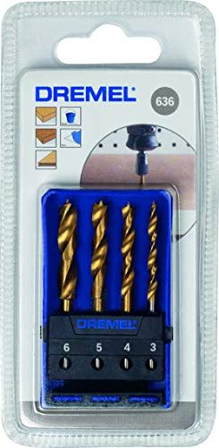 ドレメル(Dremel) ブラッドポイントドリルビットセット 【nd 1204】 636ma 1076763a