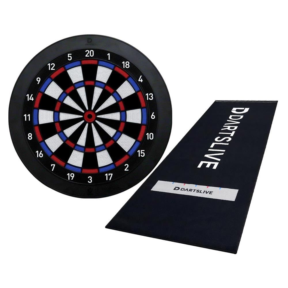 【セット商品】DARTSLIVE Home & DARTSLIVE 防炎ラベル付スローマット