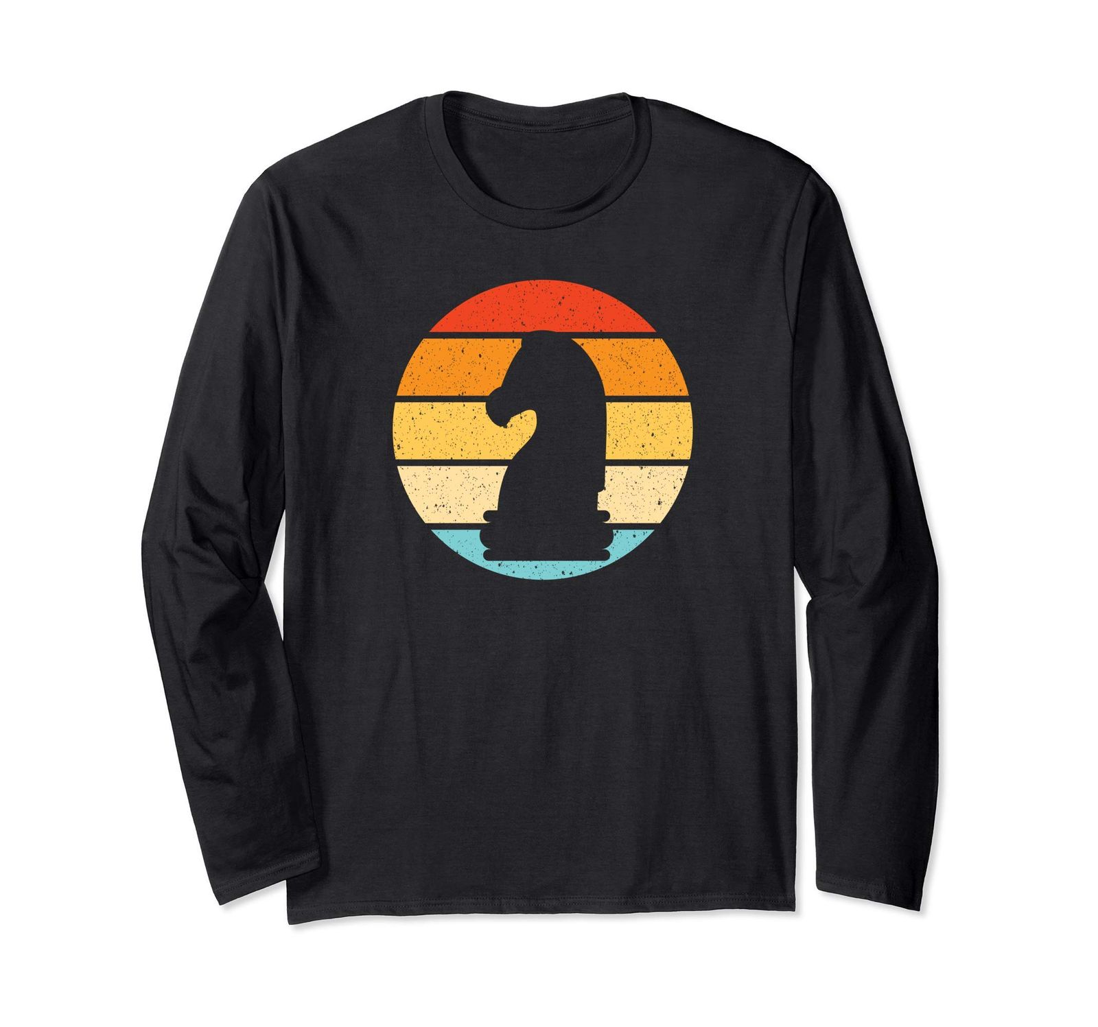チェスクラブやトーナメントのボードゲーム愛好家のヴィンテージギフト 長袖Tシャツ