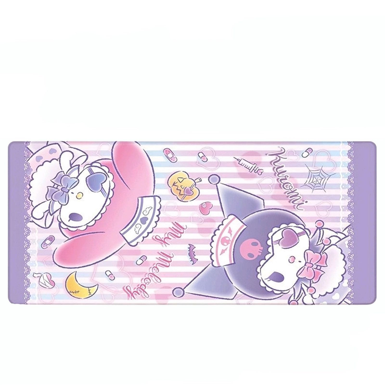 LYLIDIA クロミ 大型 マウスパッド 60x30cm ゲーミングマウスパッド 滑り防止パッド 汚れをはじくナノコーティング ほつれ防止のフラットステッチ加工 防水ウォッシャブルマウスパッド 耐久性が良い パソコンデスクマット軽量マウスパッド 4,838円