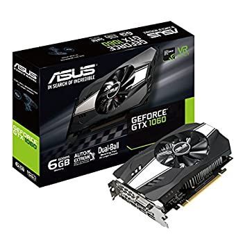 中古】 ASUS NVIDIA GeForce GTX 1060 シングルファンモデル 6GB PH