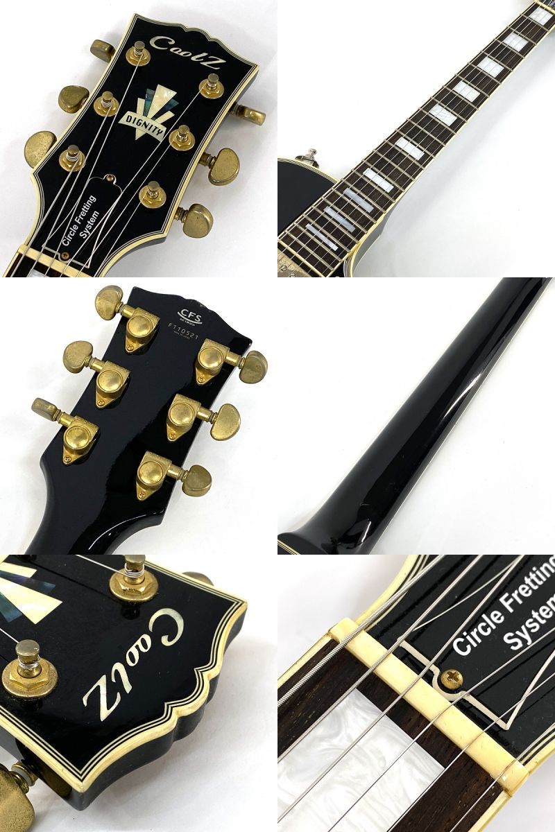 Cool Z クールジー ZLC-1 ブラック レスポール カスタム エレキギター