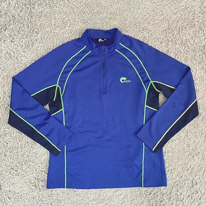 NEPA ネパ 長袖 ハーフジップ Tシャツ 105