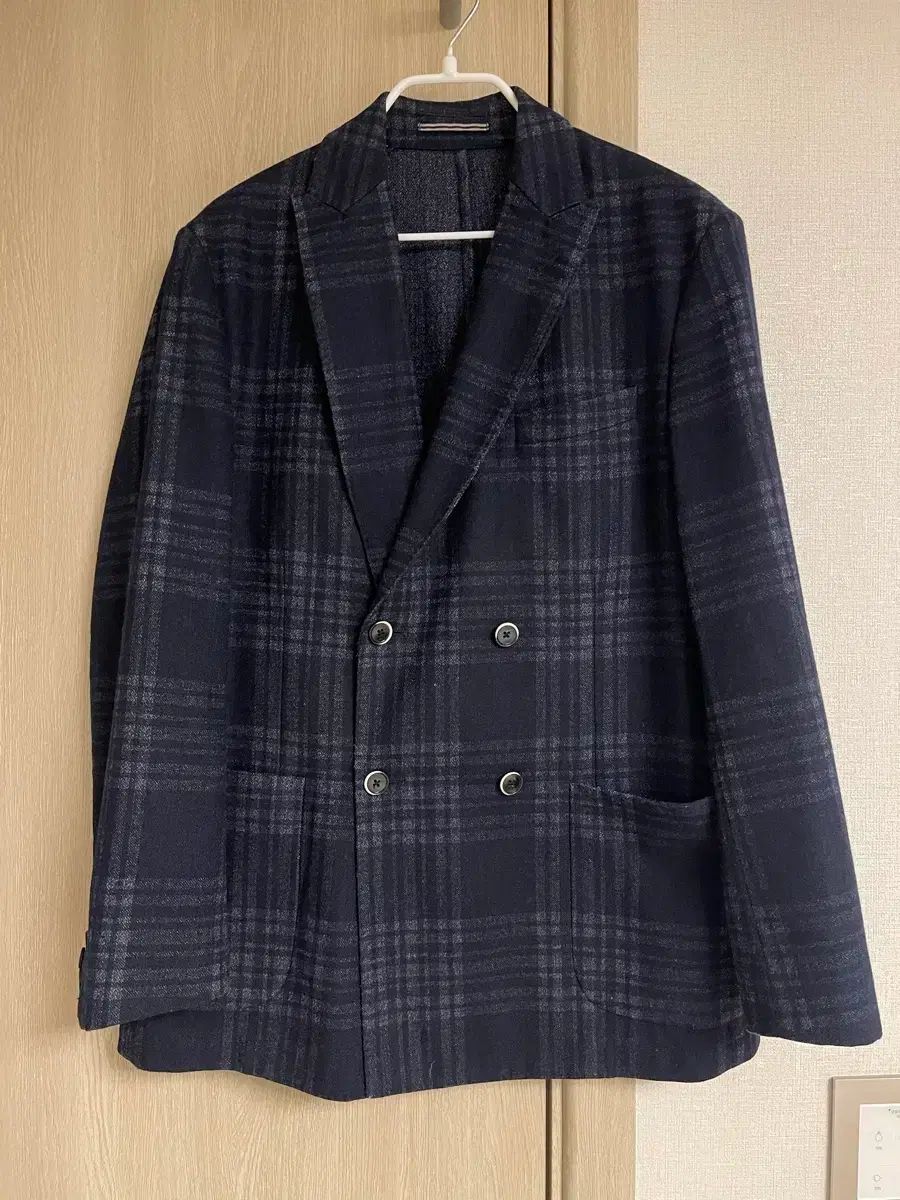 RODA ロダ ロングコート 46 ダブルブレスト ネイビー イタリア製 ウール イタリア製 ローダ RODA ダブルブレストジャケット 46 M 紺 ロダ