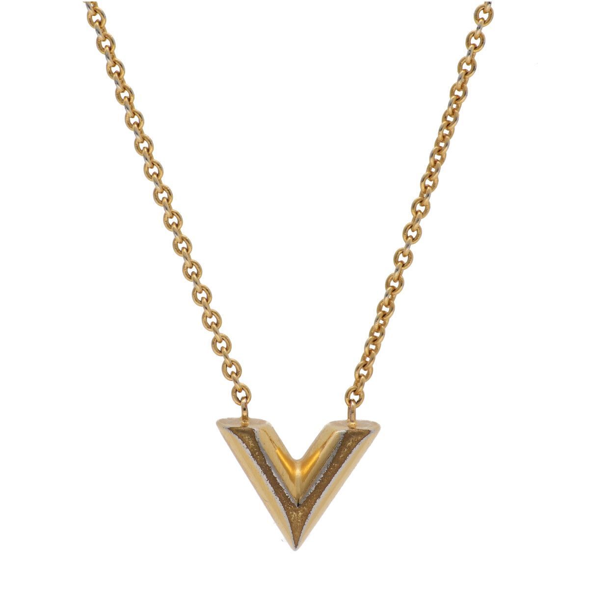 中古】 LOUIS VUITTON ルイヴィトン ネックレス・エセンシャル V
