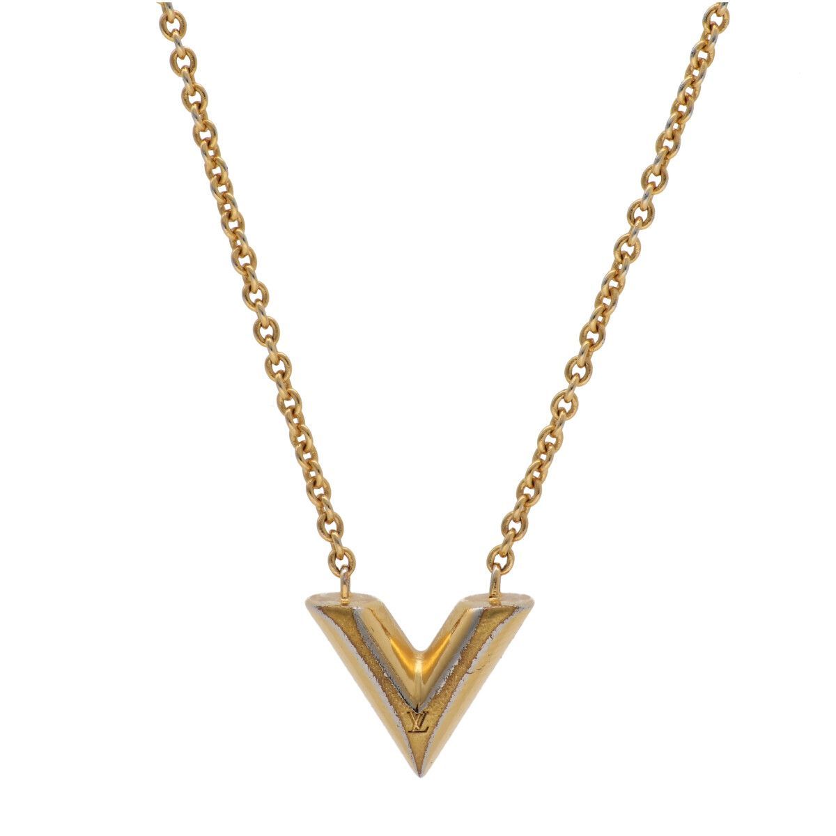 中古】 LOUIS VUITTON ルイヴィトン ネックレス・エセンシャル V