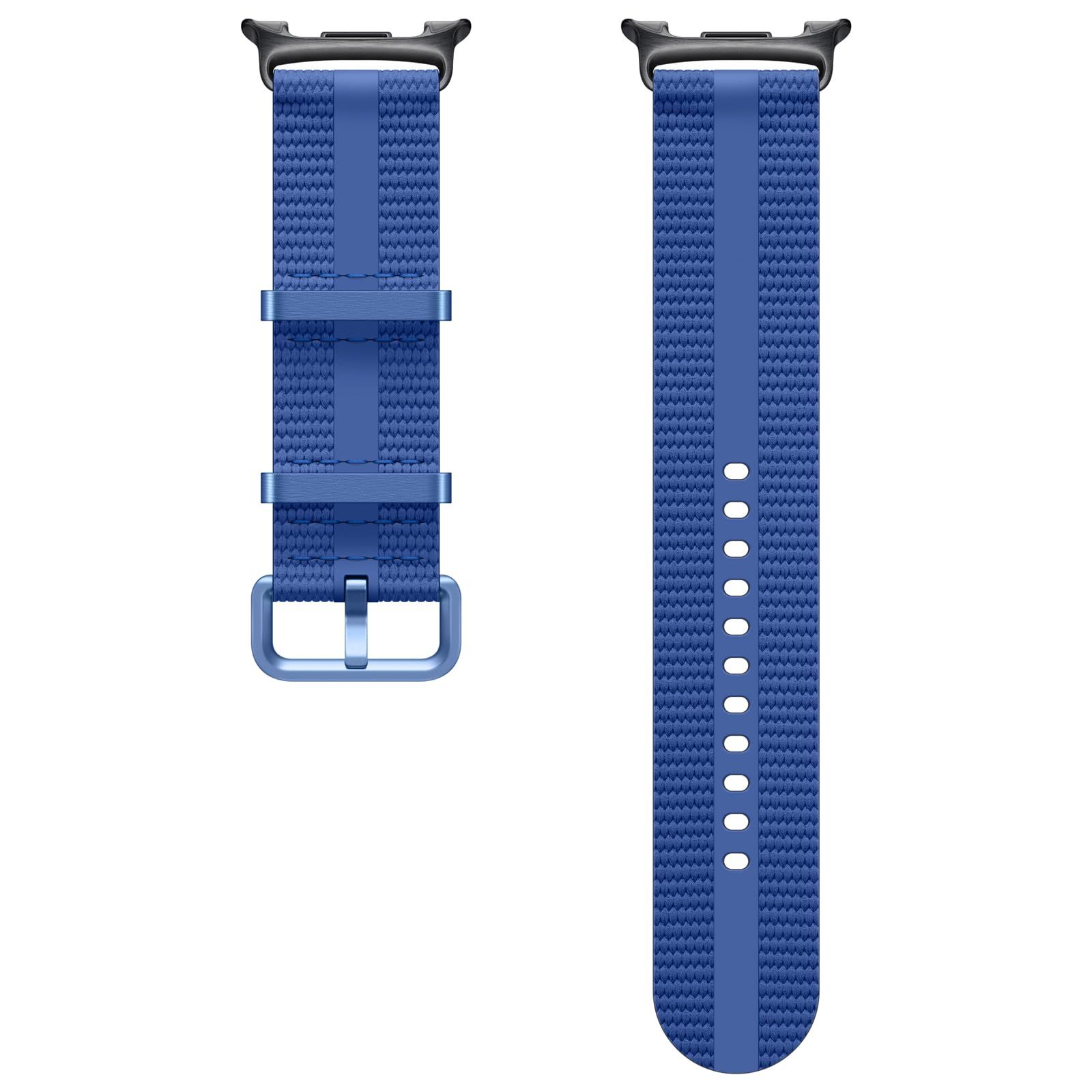 新品 Samsung Galaxy Watch8 Athleisure Band (M/L)|ブルー|Samsung純正 国内正規品|Galaxy Watch8のみ対応|ET-SOL33LNEGJP