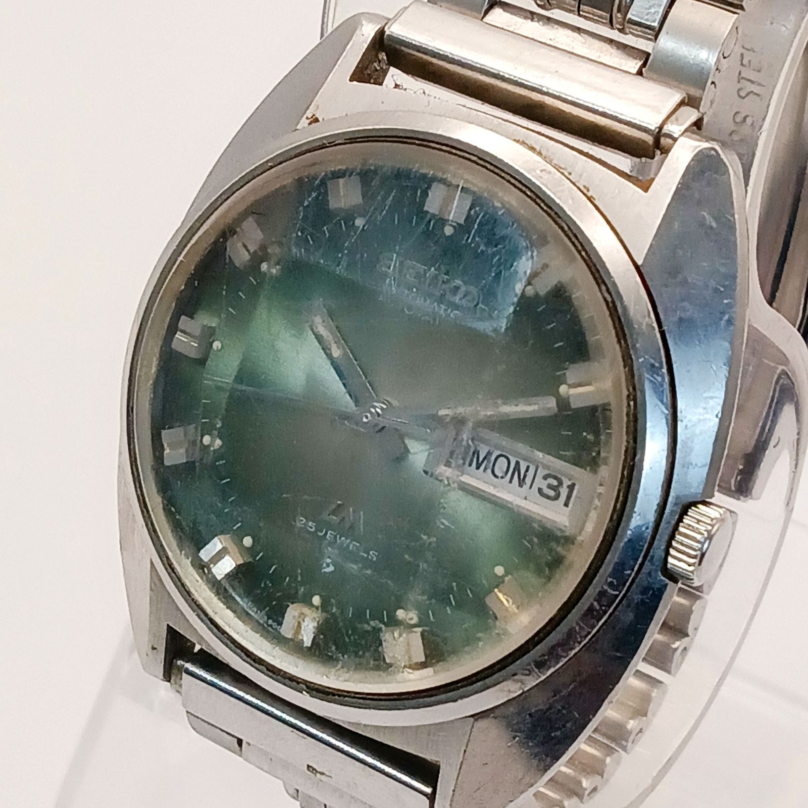 SEIKO セイコー LM ロードマチック 自動巻き 文字盤 グリーン セイコー