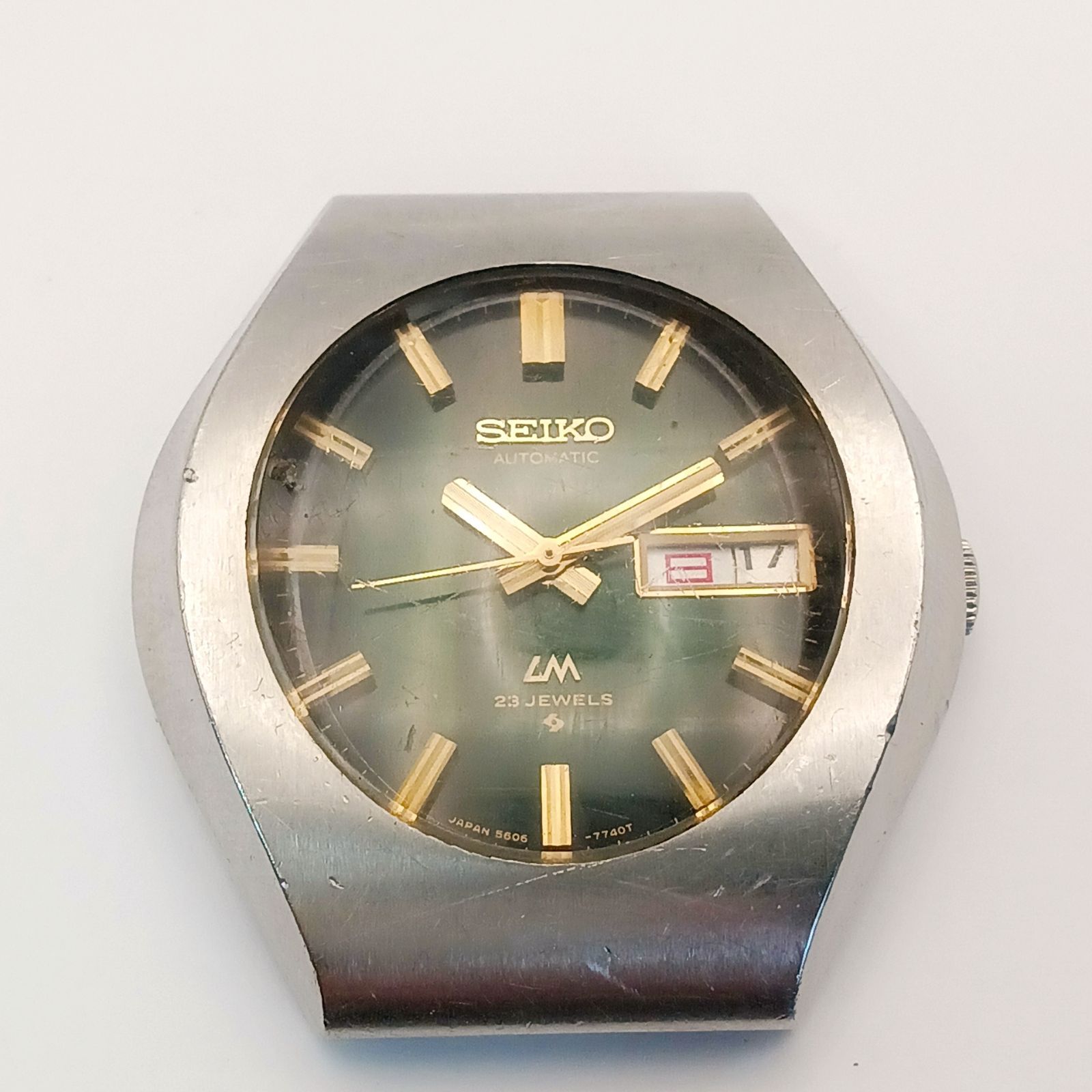 コップ 稼働 良品】0508-2 SEIKO LM セイコー ロードマチック 5606-7370