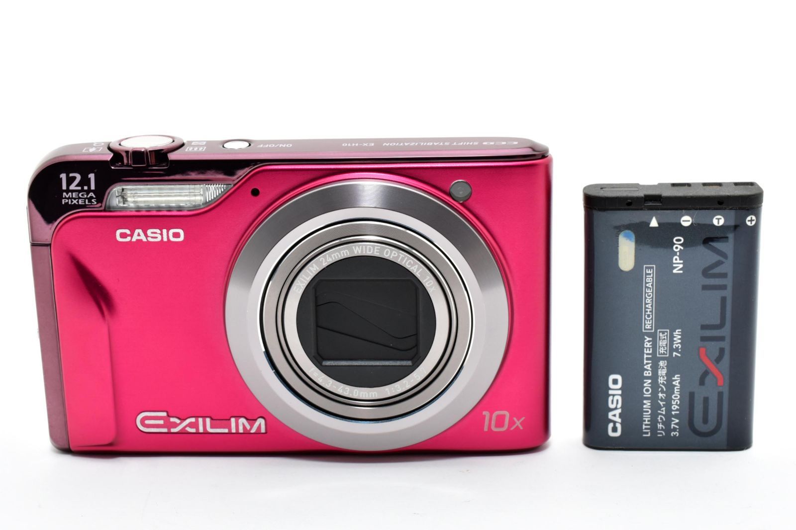カメラ 動作確認済みカシオCASIO EXILIM EX-H15コンデジ