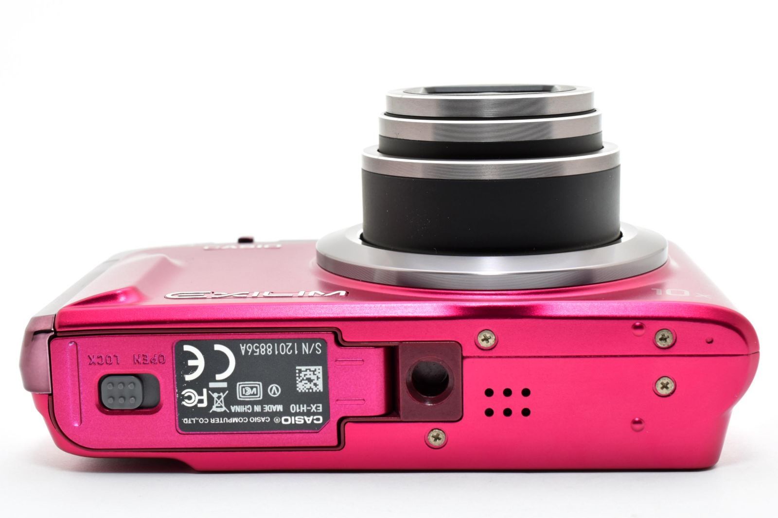 a*様 CASIO EXILIM EX-H10 ピンク動作確認済み 極美品 CASIO