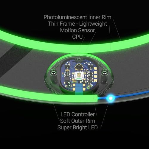 TOSY Flying Ring - 自動点灯フライングリングー 36RGBマルチカラー 高輝度ロストモード 安全ソフト軽量おもちゃ 防水 キャンプ/プール/ビーチ 夏の外遊び おもちゃ 子供/男の子/女の子誕生日プレゼント@ db61be87