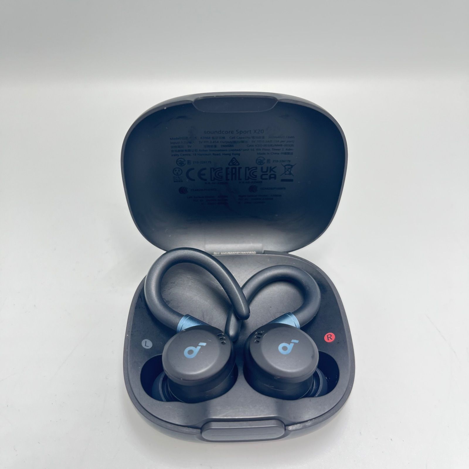 Anker Soundcore Sport X20 ワイヤレスイヤホン ネイビー - メルカリ