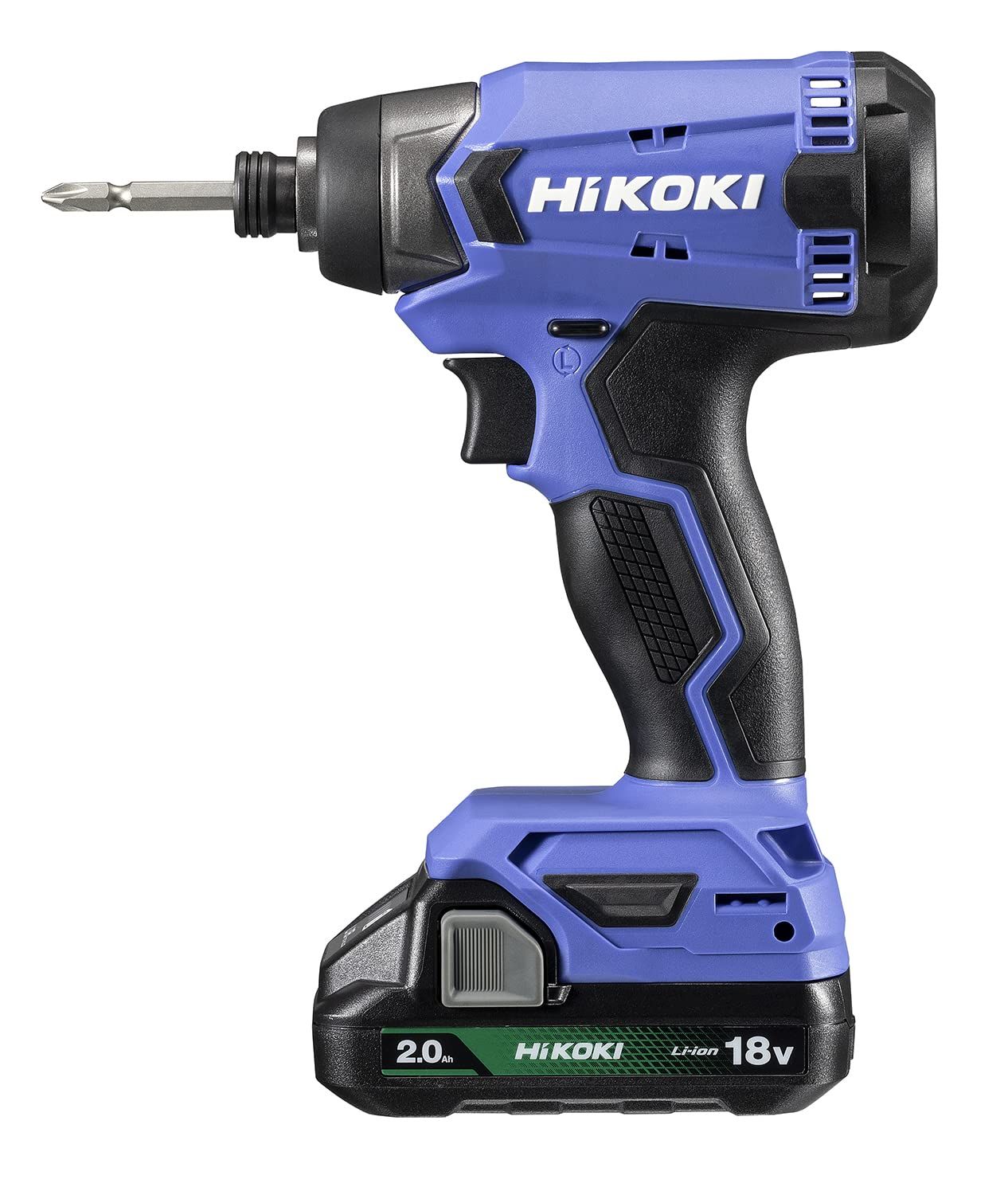 HiKOKI(ハイコーキ) 18V インパクトドライバー FWH18DA 2.0Ah バッテリー1個・充電器・ケース付 充電式 電動ドライバー FWH18DA(BG)pms 4a72c75d