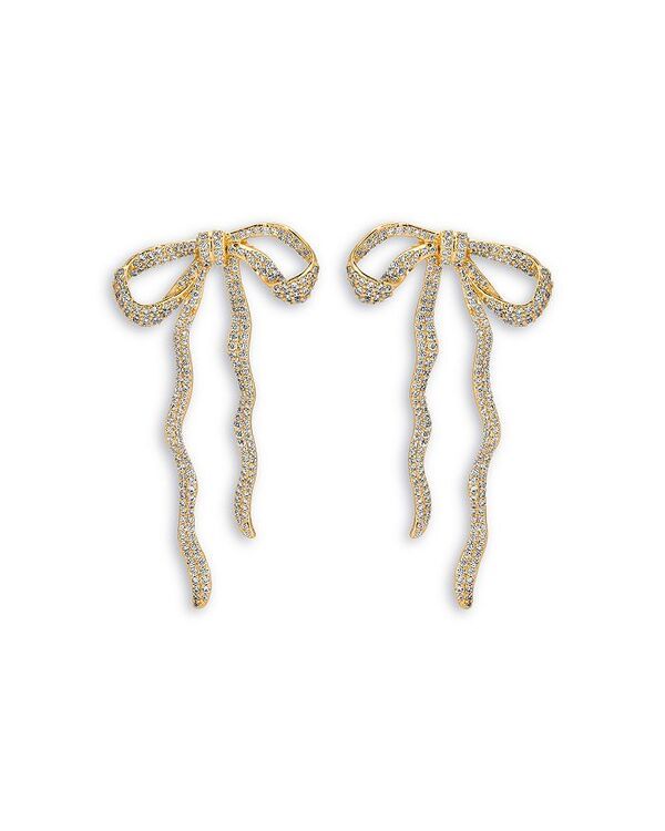 エティカ レディース アクセサリー ピアス・イヤリング Ettika Pav Bow Statement Earrings Gold ゴールド