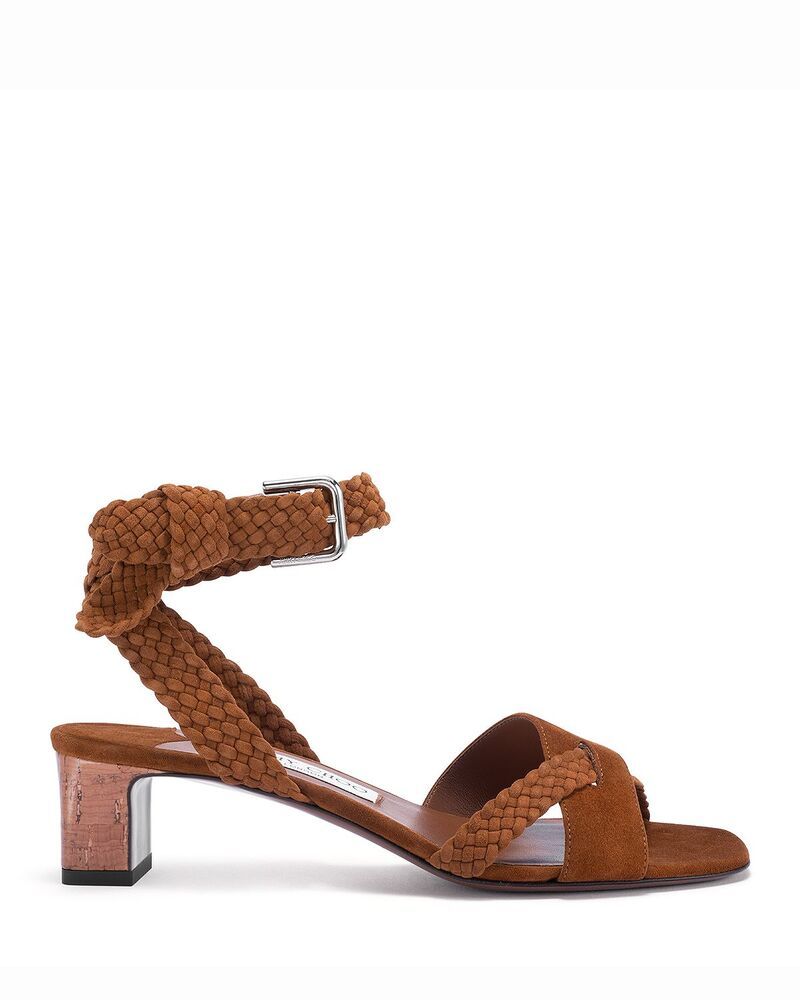 ジミーチュー レディース シューズ サンダル レザー Jimmy Choo Womens Rori 45 Leather Sandals Tan タン