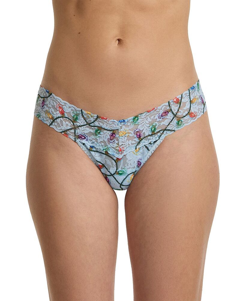 ハンキーパンキー レディース アンダーウェア パンツ ローライズ プリント レース Hanky Panky Printed Signature Lace Low Rise Thong Decked Out