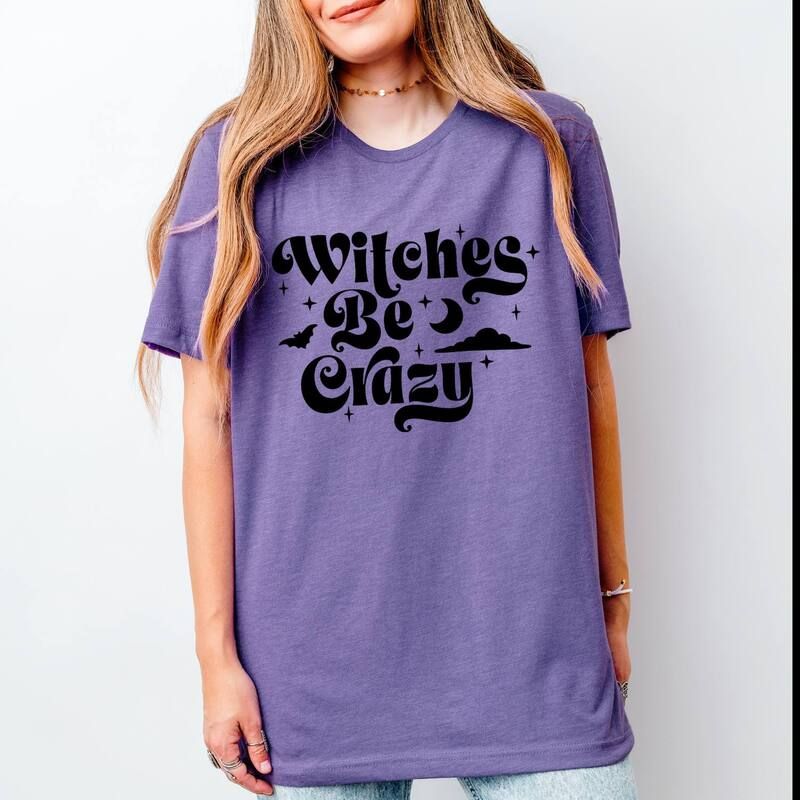 Simply Sage Market レディース トップス Tシャツ Simply Sage Market Witches Be Crazy Moon Short Sleeve Tee Grape グレープ 8,151円